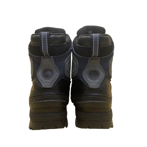 Lands’ End Men’s Black & Navy Lace Up Waterproof Winter Hiking Boots Size 9.5 - Picture 5 of 10